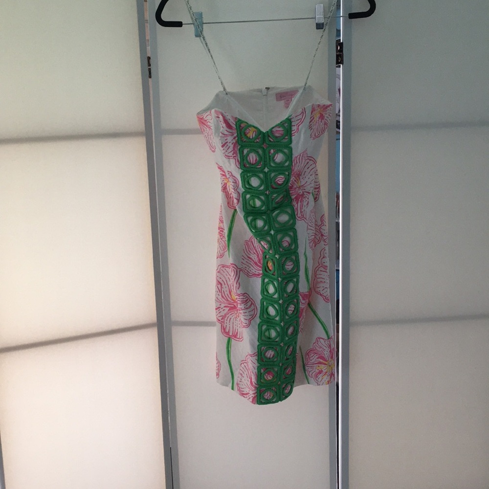 Lily Pulitzer flowery dress NEVER WON